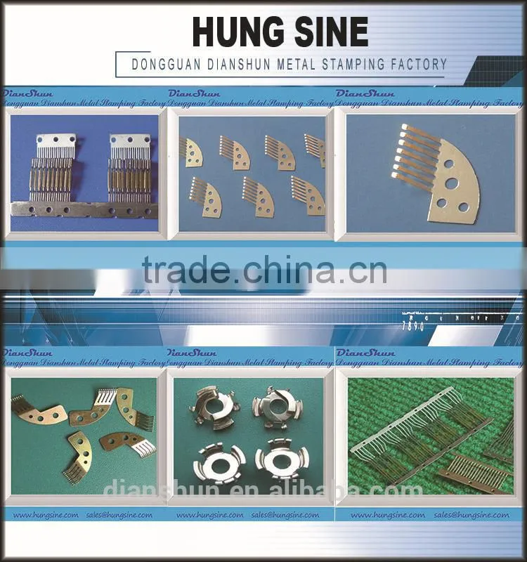 Customized stamping light socket parts used for extension outlet