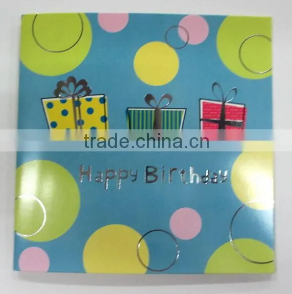 Customized Wholesale birthday Greeting Card
