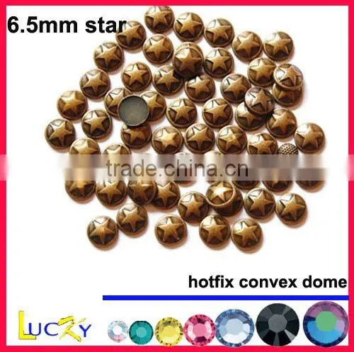 hot fix rhinestuds, hot fix convex dome,hot fix dome