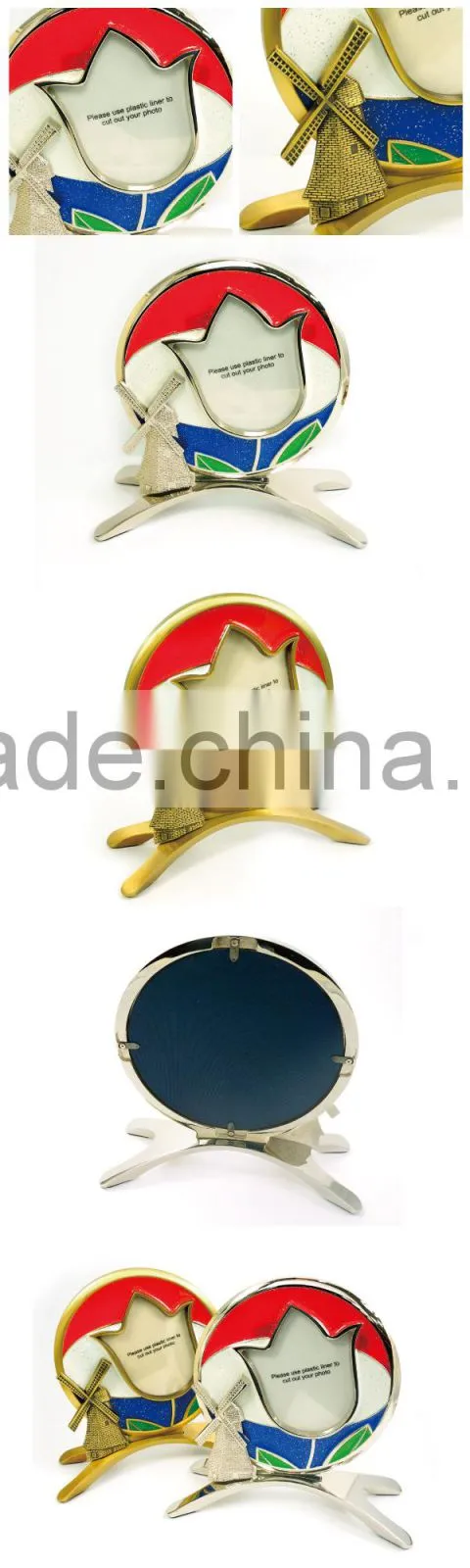 Manufacturer Dutch windmill shape cheap photo picture frames