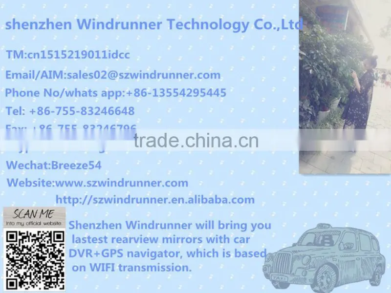 Night vision CCD/CMOS universal car rearview camera/car camera