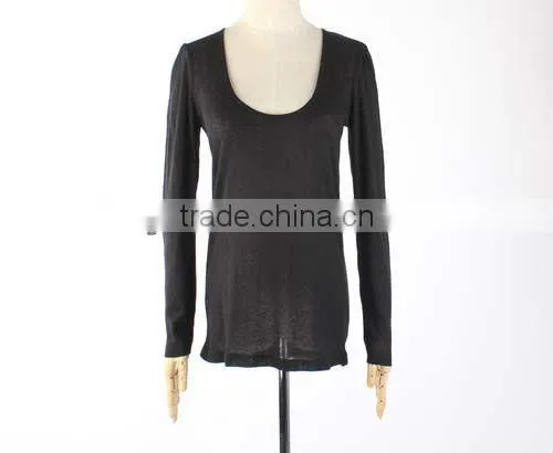 lady's fine gauge knitted sweater