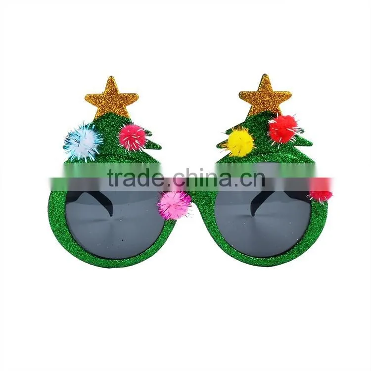 2016 New Year Party Glasses Christmas Tree Glasses