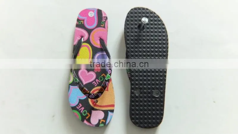 pvc slippers new design slippers flip flop for woman