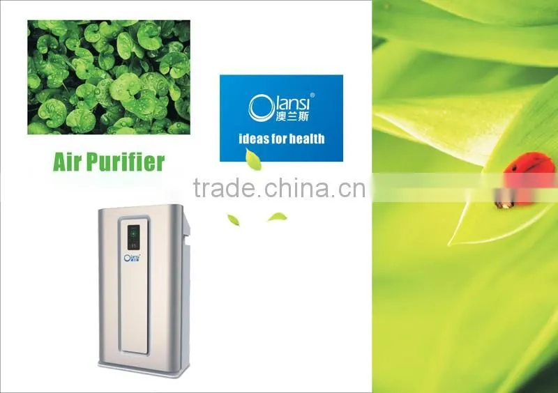 high quality/hepa filter ionized air purifier K06B/air purifier intelligent sensor
