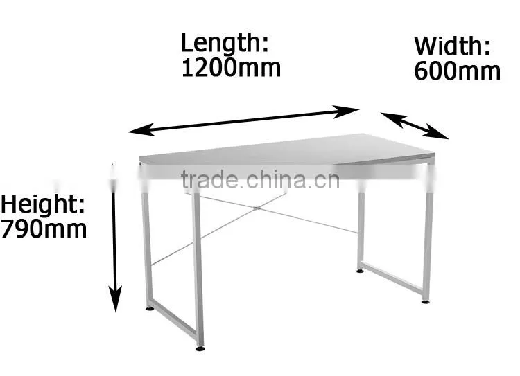 Cheap rectangular office wood desk table