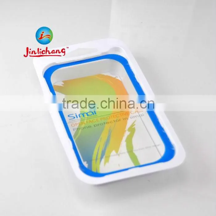 Hot sell phone case clear plastic PVC clamshell blister packaging