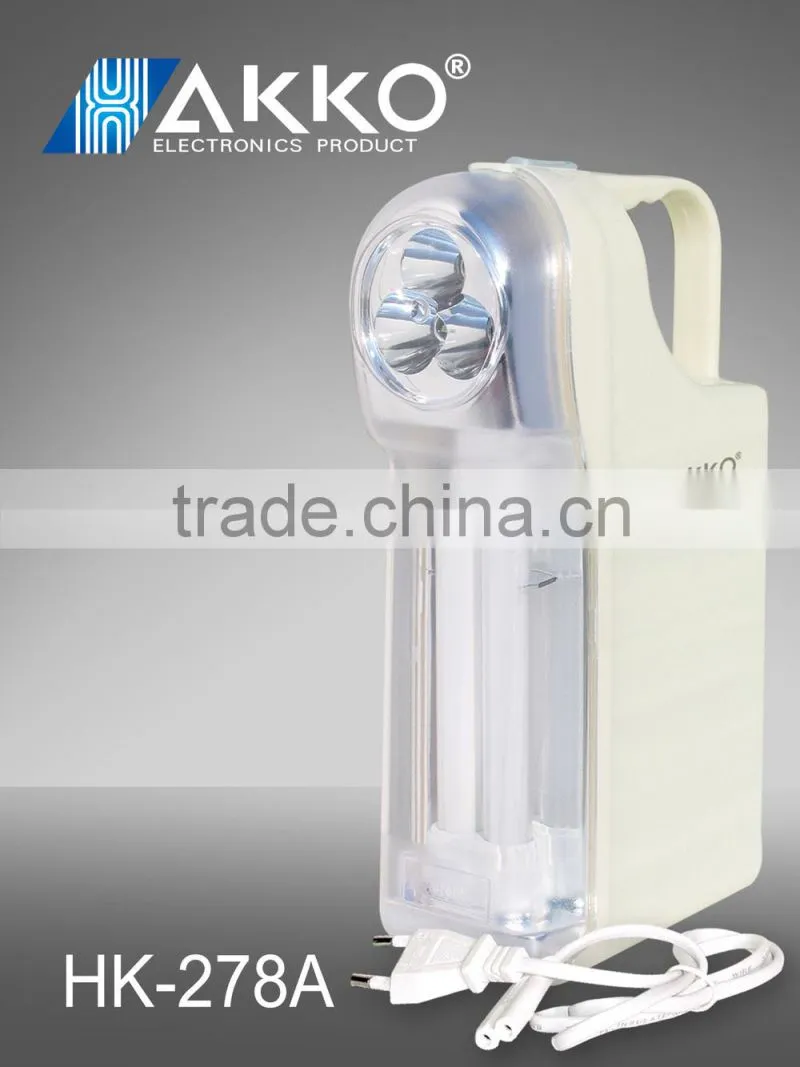 HK-278A LED Orange&white Automatic Emergency Lights 7W