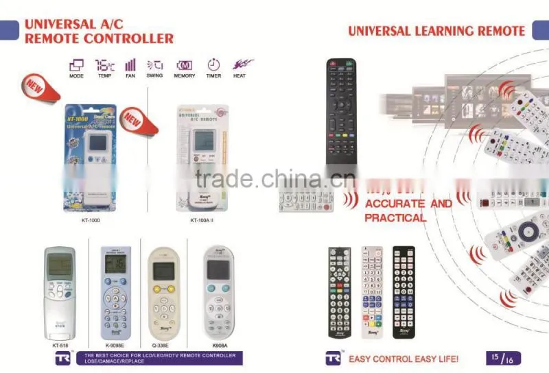 4-in-1 LEARNING REMOTE CONTROL