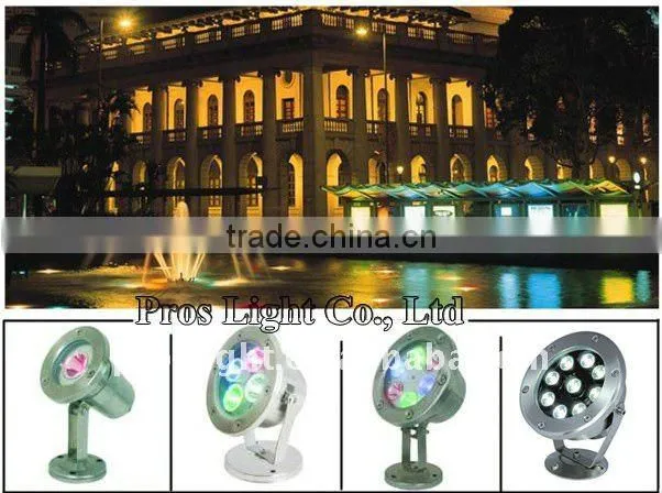 6W 12V LED Underwater Lights