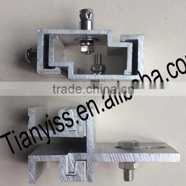 stainless steel glass clamp for factory direct