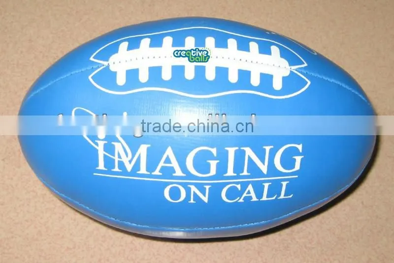 PVC leather soft mini rugby ball