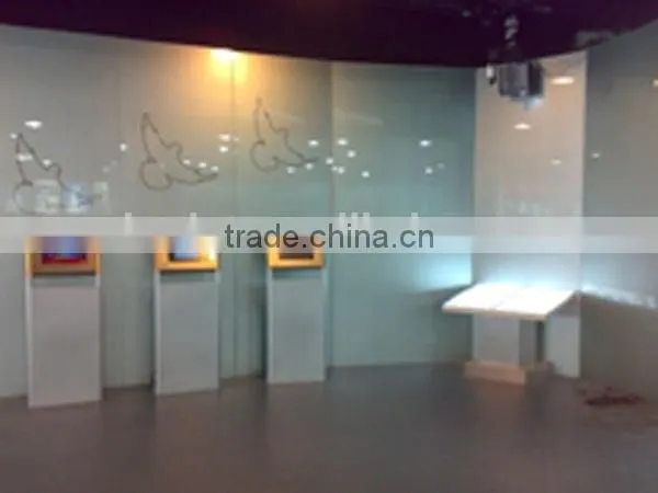 Interactive virtual books display system easy to install easy to use, easy to maintain