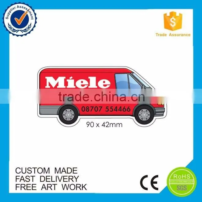 souvenir gift customized car design printed fridge magnet