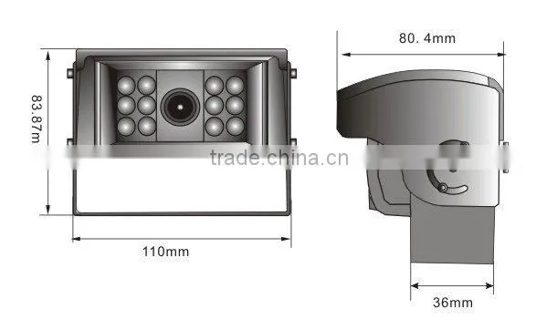 9 inch Reversing Camera System for Trucks