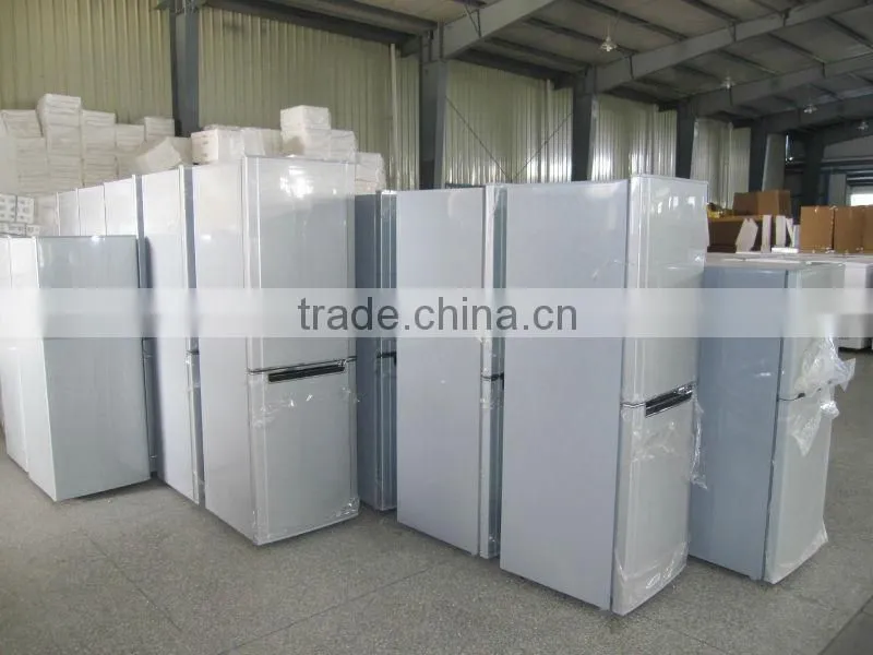 Solar and Electricity Power Source DC Compressor Solar Refrigerator