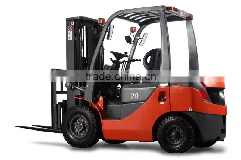 2ton China hydraulic diesel forklift truck for sale with isuzu engine