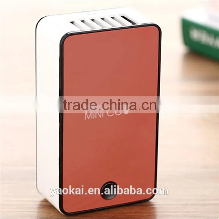 New style standing rechargeable mini bladeless fans with USB port