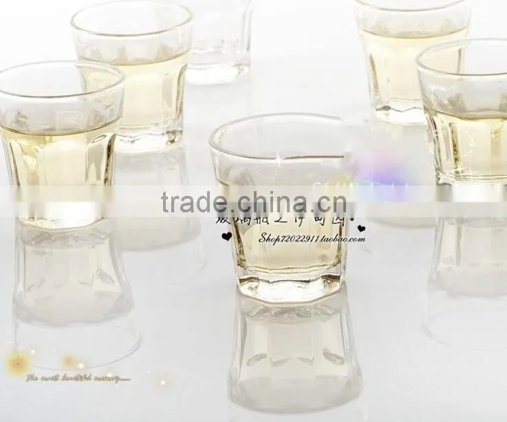 75ml 140ml clear glass cups