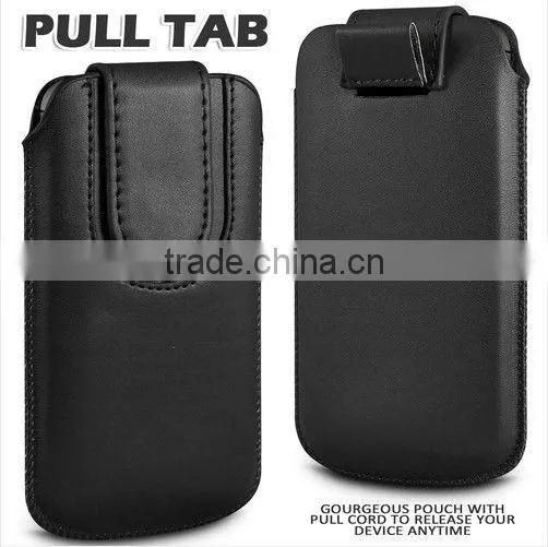 Premium Mobile Phone Pouch with strap for blackberry Case