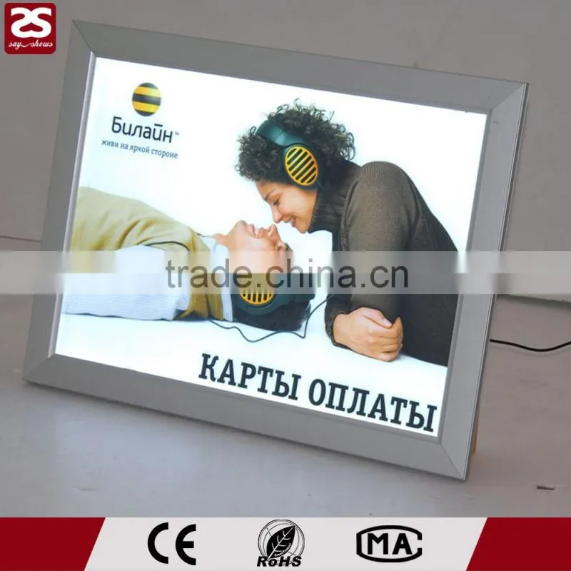 aluminum extrusion poster frame/snap frame