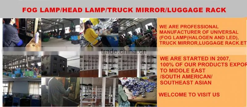 Metal Interior auto heavy truck car dimming rearview mirror