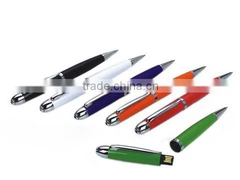 Promotion gift pen style usb flash driver 128MB to 64GB