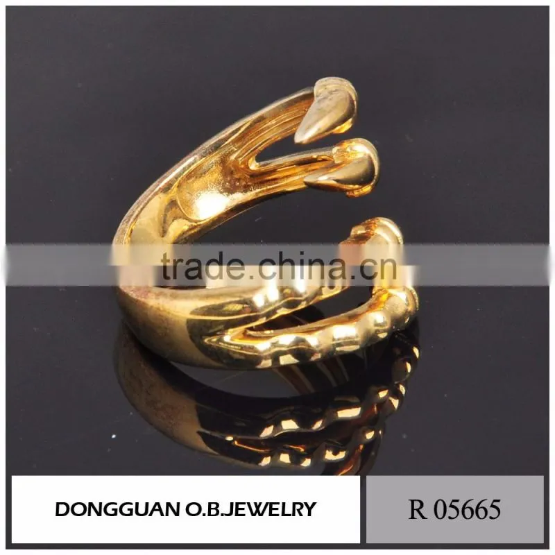 Wholesale make in china cheap gold jewelry latest gold ring designs for men and girls
