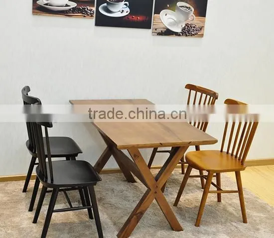 classic modern windsor solid wood dining chair