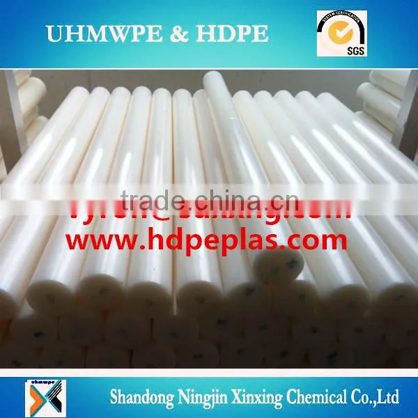 Eco-friendly Plastic Engineering Bar / Low Water Absorption Pe Rods