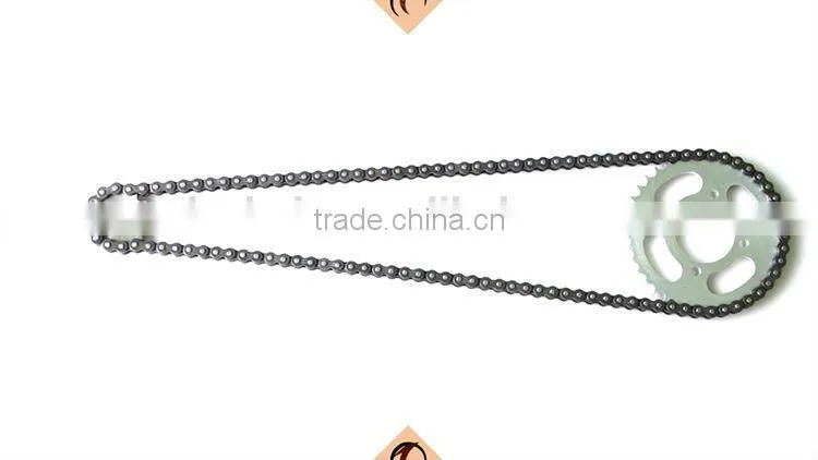 HIGH QUALITY 45 STEEL 40MN 428H/132L-45T/15T motorcycle chain and sprocket