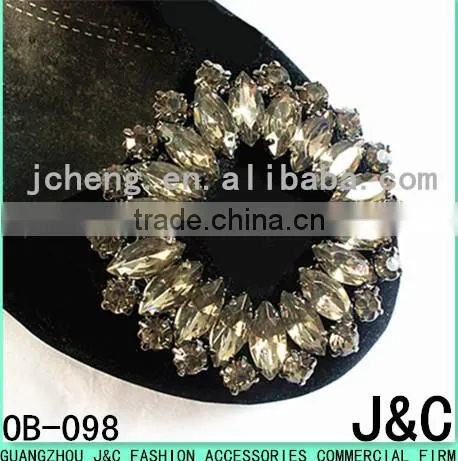 crystal AB acrylic lady fashion shoes ornaments