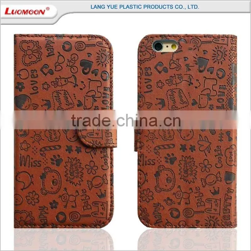 hot selling genuine leather wholesale cell phone case for iphone 6s 7 5 4 se c plus