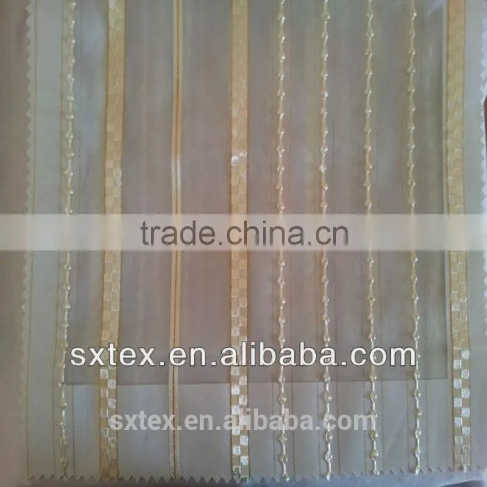 10 years experience sun block fire retardant curtain fabric