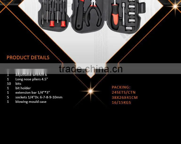 25pcs Germany Kraftwelle Hardware Hand Tool Kit Set