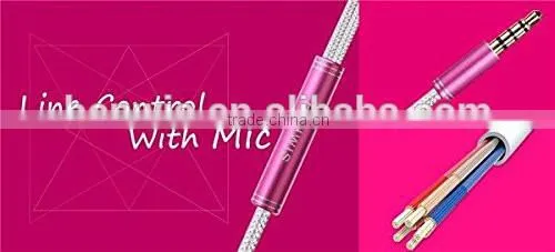 Factory Good Quality BENWIS EMP 100 Diamond Design Wired Earphone for iPhone,for iPad, for Samsung mobile phone Earphone with Mi