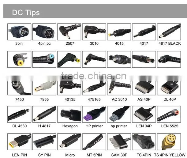 mini laptop adapter power adaptor ac to dc 12v 3.33a for samsung