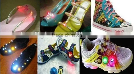 OEM led flashing shoe light for kids shoes cap hat clothes