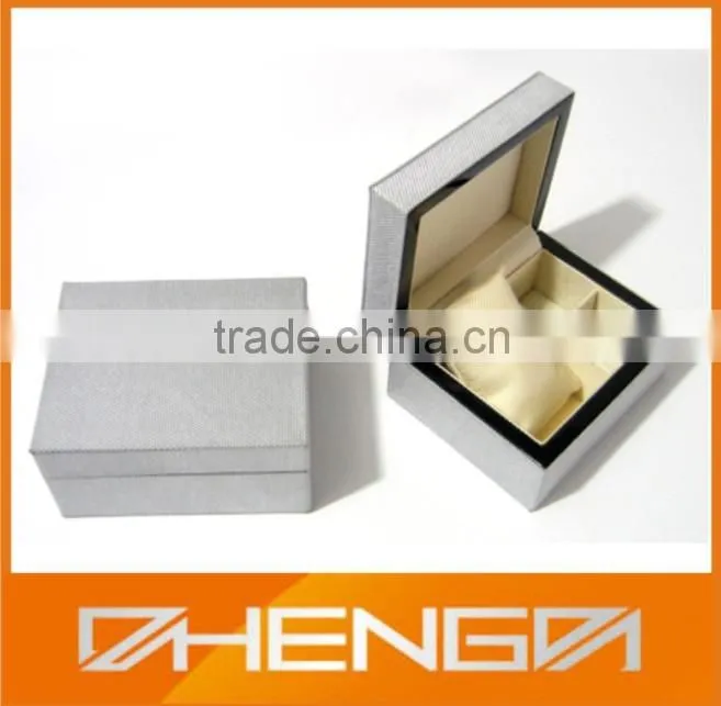 Best Sell factory custom made brown leather watch storage boxes with Pen (ZDS-F297)