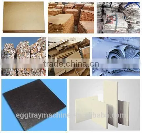 Industrial Molded Pulp Packaging /paper mold pulp inner package making machine