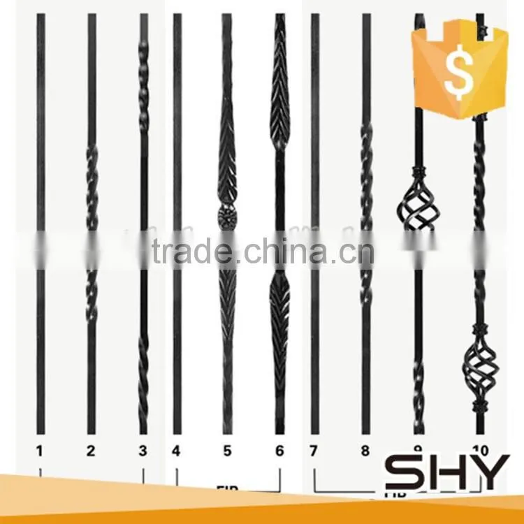 Decorative Ornamental Wrought Iron Balustrade