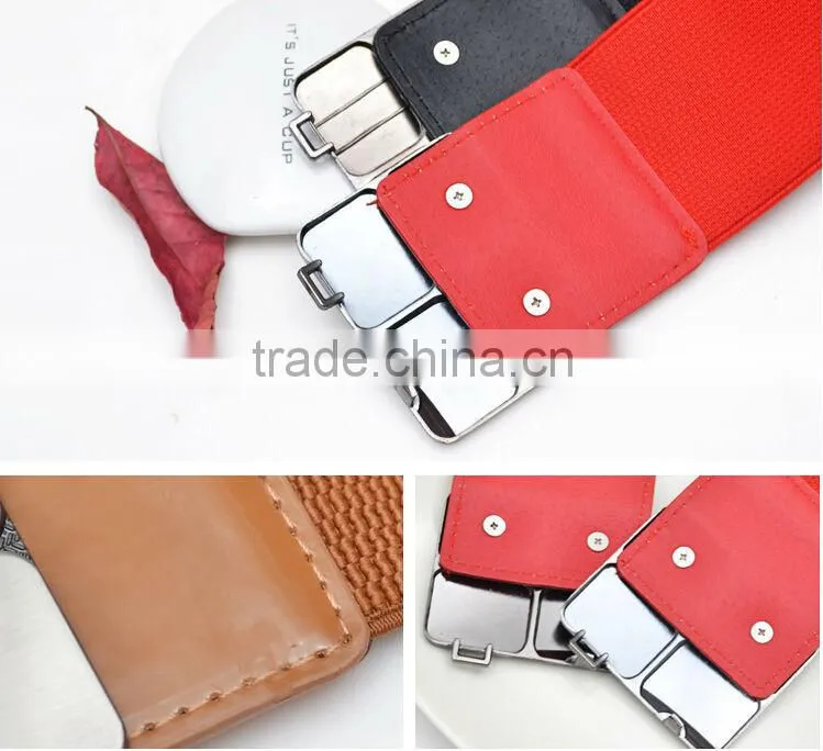 fashion silver metal belt lady fashion belt