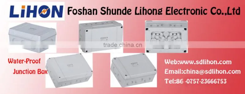 Full plastic explosion-prool electric junction box