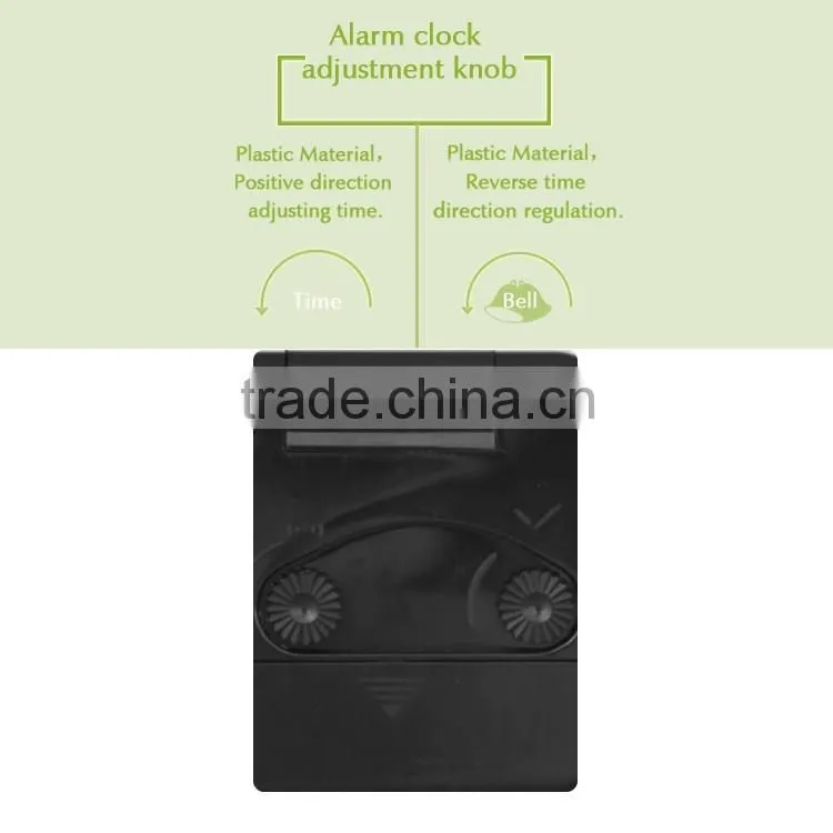 hot sale mini travel alarm clock over the world