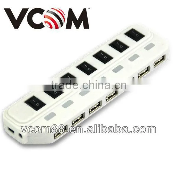 High speed 7 ports USB Hub USB 2.0 for laptop/pc