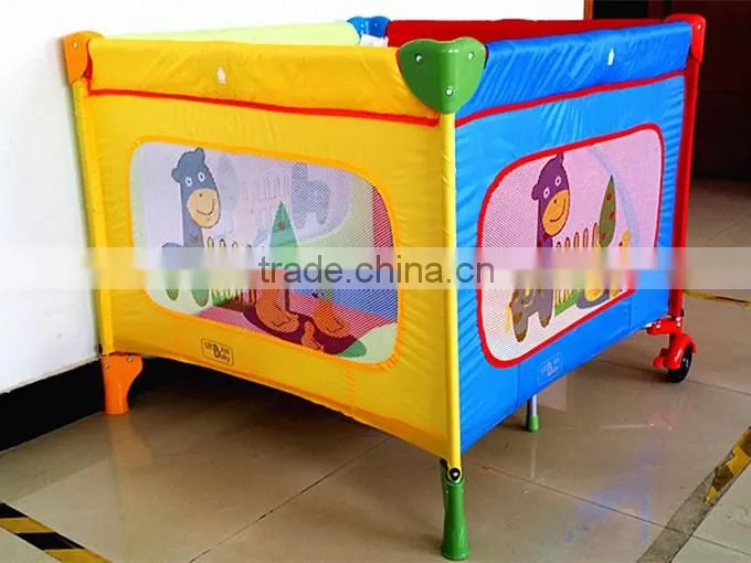 Square playpen baby Furniture, folding baby playpen bed, portable outdoor playpens