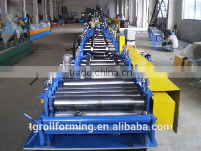 Certificated supplier c z purlin roll forming machine