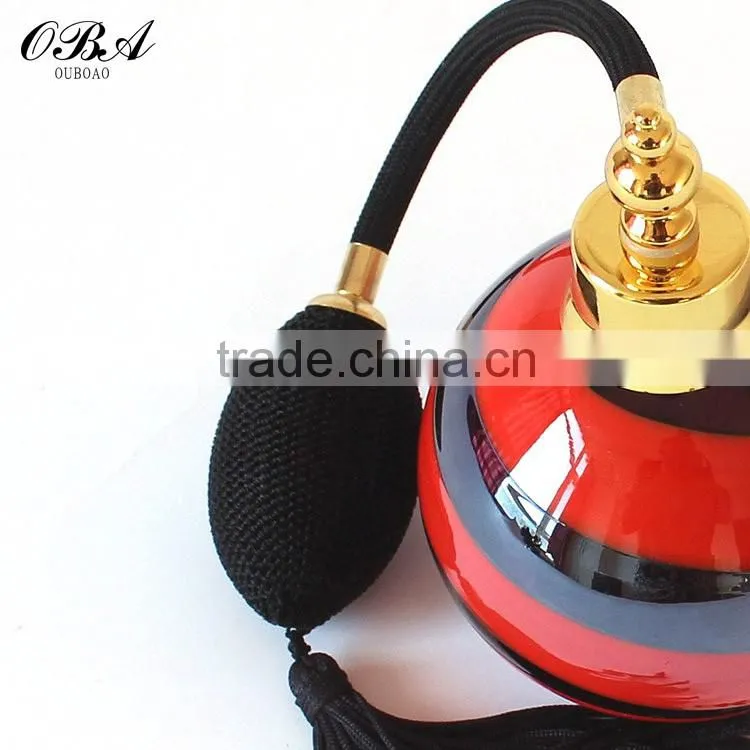 Accept Custom Mouth Blown Colorful Glass Airbags Perfume Bottle 100ml Manufacturers