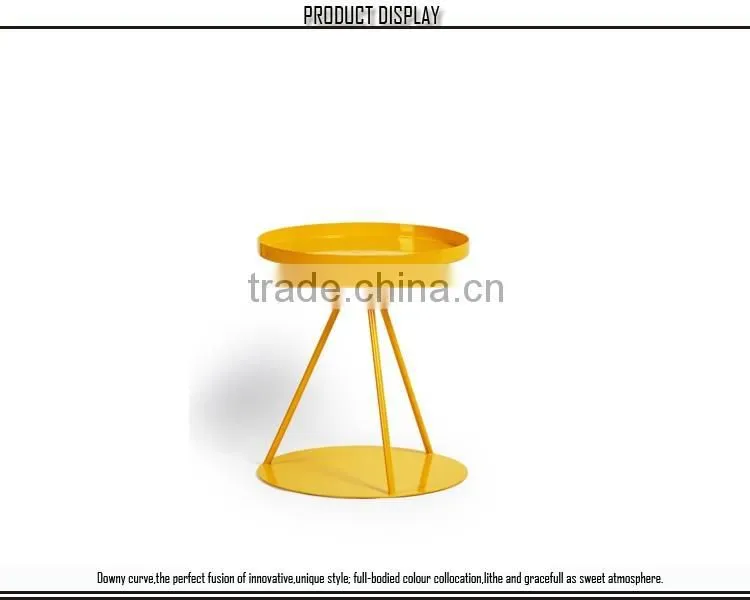 Sofa side table colorful corner table
