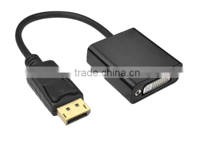 high quality mini DP to 24+5 DVI cable male to female cable adapter